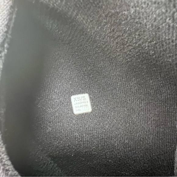 Lululemon Scuba Oversized Funnel-Neck Full Zip Black XS/S - Picture 10 of 10